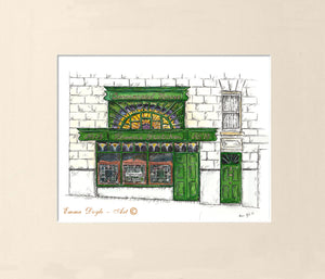 Irish Pub Print - Thomas Fletchers, Naas, Ireland