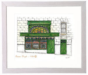 Irish Pub Print - Thomas Fletchers, Naas, Ireland