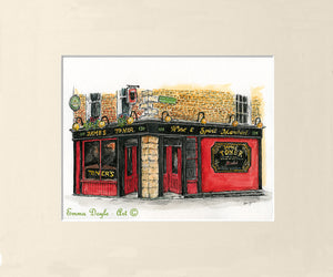 Irish Pub Print - Toner's Pub, Dublin, Ireland