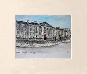 Irish Print - Trinity College, Dublin, Ireland